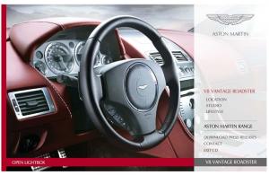 2007 Aston Martin Media Information Press Kit