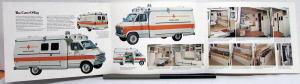 1975 Ford Chevrolet Ambulance Medicruiser Vanguard Care O Van Sales Folders