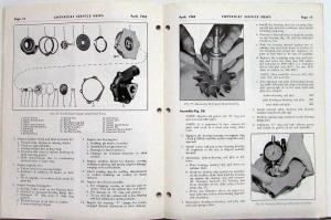 1962 Chevrolet Monza Spyder Turbocharged Engine Service News Vol 34 No 4  Specs