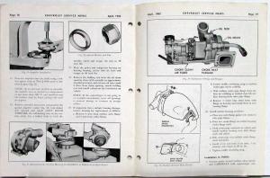 1962 Chevrolet Monza Spyder Turbocharged Engine Service News Vol 34 No 4  Specs
