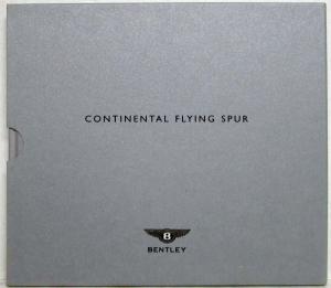 2008 Bentley Continental Flying Spur Prestige Boxed Sales Literature