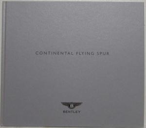 2008 Bentley Continental Flying Spur Prestige Boxed Sales Literature