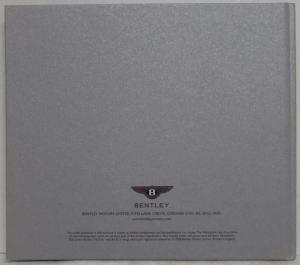 2008 Bentley Continental Flying Spur Prestige Boxed Sales Book