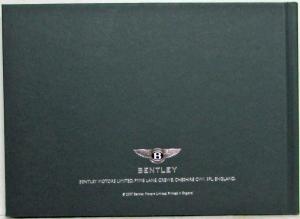 2008 Bentley Brooklands Hardbound Media Information Press Kit