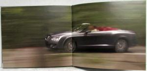2010 Bentley Continental GTC and GTC Speed Prestige Hardbound Sales Book