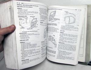 1998 Dodge Durango Dealer Service Shop Repair Manual With Supplement Orig