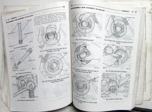 1997 Chrysler Sebring Convertible Dealer Service Shop Repair Manual Original