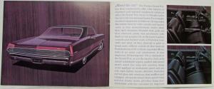 1965 Pontiac Grand Prix Dealer Sales Brochure Large Prestige