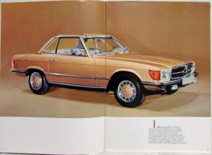 1971 Mercedes-Benz 350SL Sales Brochure - French Text