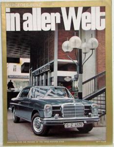 1971 Mercedes-Benz Magazine in aller Welt for Friends of 3-Pointed Star - No 110