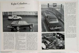 1971 Mercedes-Benz Magazine in aller Welt for Friends of 3-Pointed Star - No 110