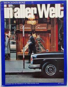 1971 Mercedes-Benz Magazine in aller Welt for Friends of 3-Pointed Star - No 109
