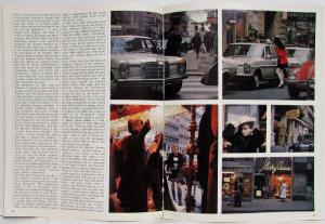 1971 Mercedes-Benz Magazine in aller Welt for Friends of 3-Pointed Star - No 109