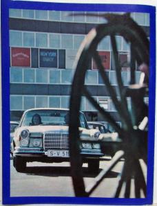 1971 Mercedes-Benz Magazine in aller Welt for Friends of 3-Pointed Star - No 109