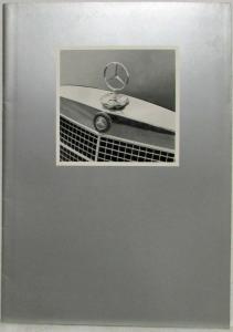 1971 Mercedes-Benz Never Built Conventional Cars Sales Brochure