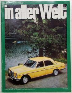 1972 Mercedes-Benz Magazine in aller Welt for Friends of 3-Pointed Star - No 119