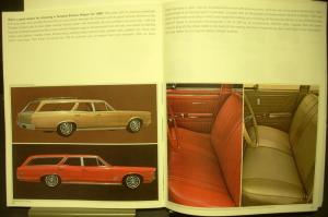 1966 Pontiac Sales Brochure Bonneville Grand Prix 2+2 GTO Catalina Star Chief