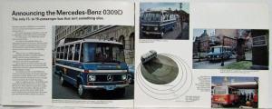 1972 Mercedes-Benz 0309D Bus Sales Brochure