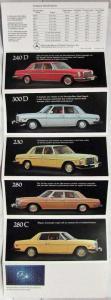 1974 Mercedes-Benz Sales Mailer Folder