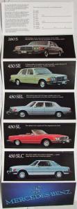 1974 Mercedes-Benz Sales Mailer Folder