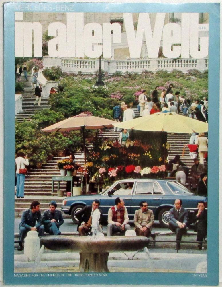 1974 Mercedes-Benz Magazine in aller Welt for Friends of 3-Pointed Star - No 131