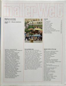 1974 Mercedes-Benz Magazine in aller Welt for Friends of 3-Pointed Star - No 131