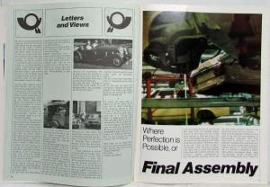 1974 Mercedes-Benz Magazine in aller Welt for Friends of 3-Pointed Star - No 128