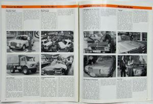 1974 Mercedes-Benz Magazine in aller Welt for Friends of 3-Pointed Star - No 128