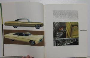 1967 Pontiac Sales Brochure Bonneville Grand Prix 2+2 GTO Catalina Sprint Large