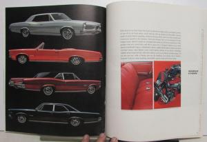 1967 Pontiac Sales Brochure Bonneville Grand Prix 2+2 GTO Catalina Sprint Large