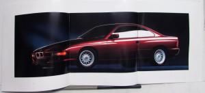 1992 BMW 850i Features Equipment Diagrams Specifications Sales Brochure Original