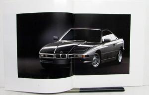 1992 BMW 850i Features Equipment Diagrams Specifications Sales Brochure Original