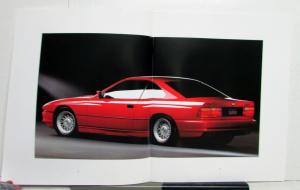 1992 BMW 850i Features Equipment Diagrams Specifications Sales Brochure Original