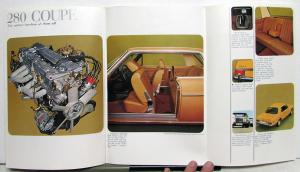 1973 Mercedes-Benz Sales Brochure - 220D 220 280 280C