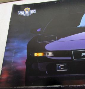 1995 1996 Ford Probe Features Specifications Color Options Sales Brochure GERMAN
