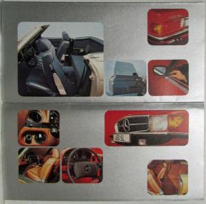 1976 Mercedes-Benz Passenger Car Programme Sales Brochure - German Text