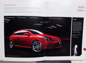 2005 Vauxhall VXR Color Options Specifications Features Brochure UK Second Ed