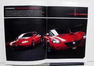 2005 Vauxhall VXR Color Options Specifications Features Brochure UK First Ed
