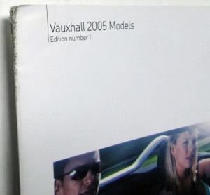 2005 Vauxhall Tigra Color Options Specifications Feature Brochure United Kingdom