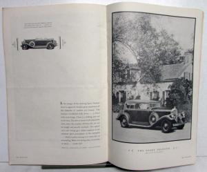 1932 Pierce Arrow The New Eight Phaeton Roadster Limo Feature Floyd Clymer Repro