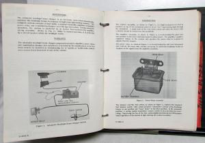 1966 Chrysler Dodge Plymouth Dealer Technical Service Bulletins Vintage Binder