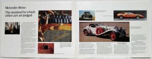 1978 Mercedes-Benz Full Line Large Sales Brochure and Spec Sheet