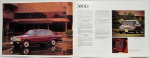 1978 Mercedes-Benz Full Line Large Sales Brochure and Spec Sheet