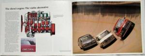 1978 Mercedes-Benz Full Line Large Sales Brochure and Spec Sheet