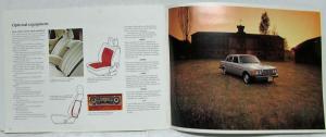 1978 Mercedes-Benz Full Line Large Sales Brochure and Spec Sheet