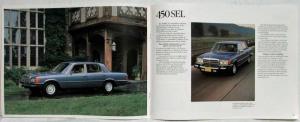 1979 Mercedes-Benz Full Line Large Sales Brochure