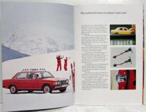 1980 Mercedes-Benz 200D 240D 300D Sales Brochure - German Text