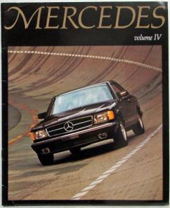 1981 Mercedes Magazine Volume IV Fall Issue