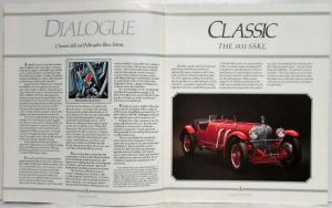1981 Mercedes Magazine Volume IV Fall Issue