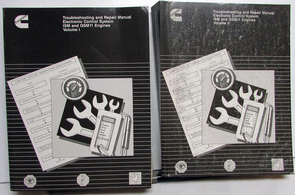 1999 Cummins Troubleshooting & Repair Manual Electronic Control ISM & QSM11